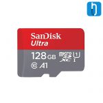 کارت حافظه microSDHC سن دیسک مدل Ultra A1 ظرفیت 128 گیگابایت همراه با آداپتور