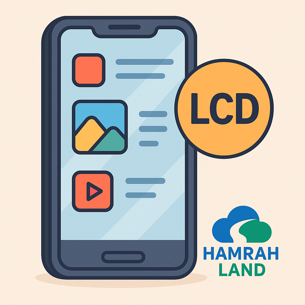 ال سی دی گوشی